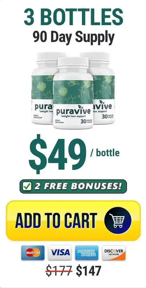 Puravive 3 bottle order