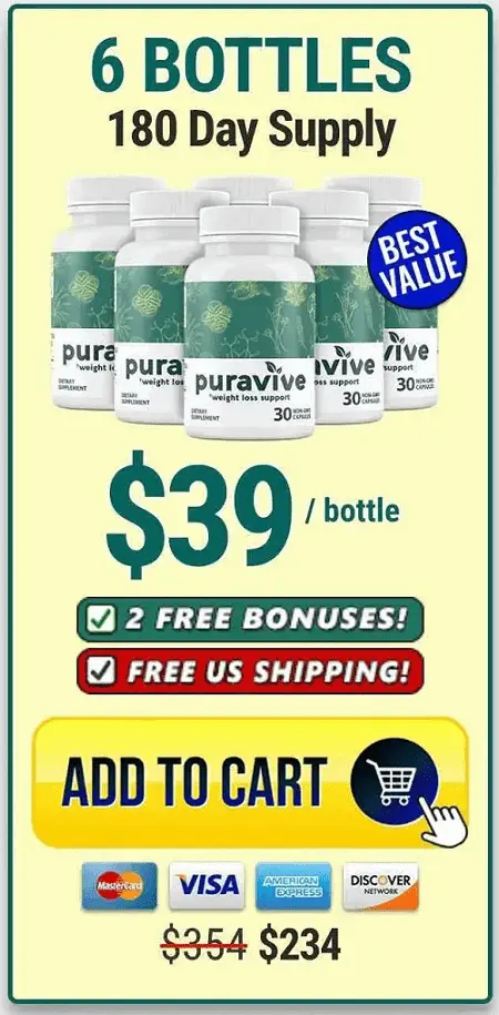 Puravive 6 bottle order